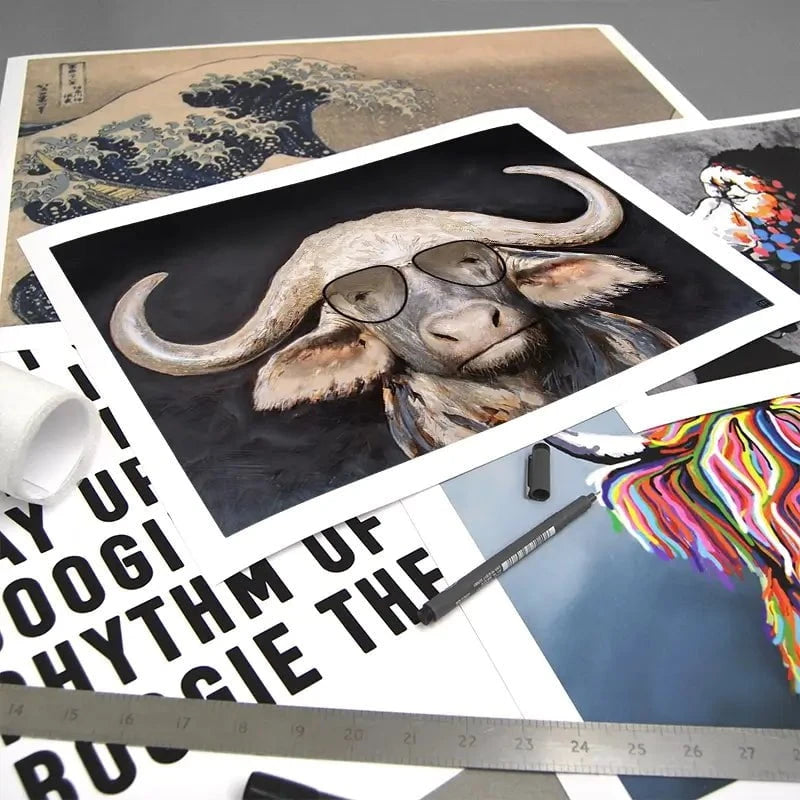 Self Made Art Print Self Made Art Print wall art product Studio Paint-Ing