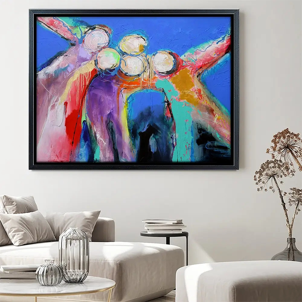 Selfie Canvas Print Selfie Canvas Print wall art product Studio Paint-Ing