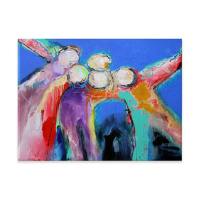 Selfie Canvas Print Selfie Canvas Print wall art product Studio Paint-Ing