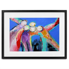 Selfie Framed Art Print Selfie Framed Art Print wall art product Studio Paint-Ing