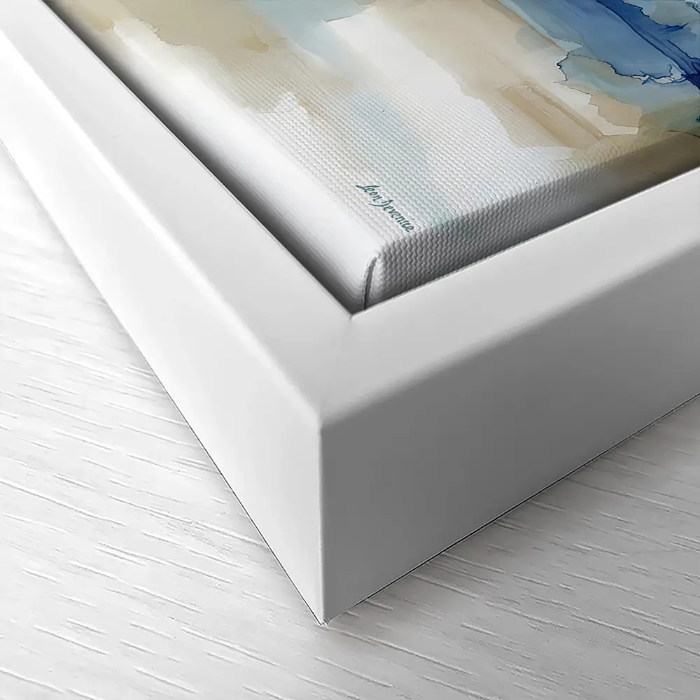 Serene Coastal View Canvas Print Serene Coastal View Canvas Print wall art product Leon Devenice
