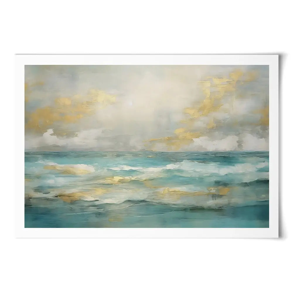 Serene Green Art Print Serene Green Art Print wall art product Art Print Shop