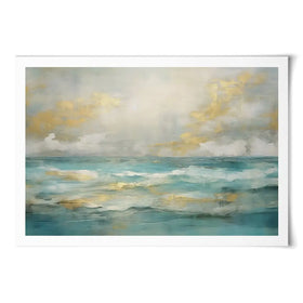 Serene Green Art Print Serene Green Art Print wall art product Art Print Shop