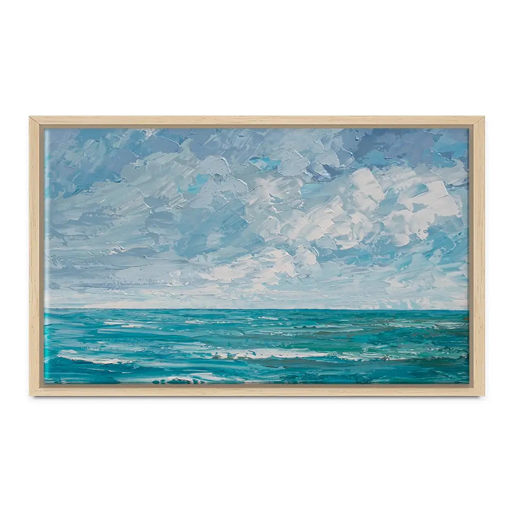 Serene Ocean Canvas Print Serene Ocean Canvas Print wall art product Olga Tkachyk