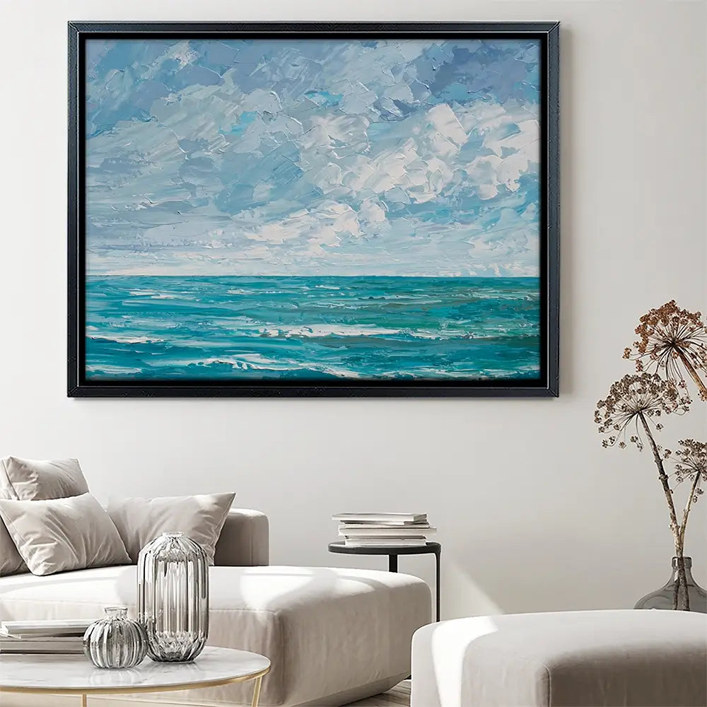 Serene Ocean Canvas Print Serene Ocean Canvas Print wall art product Olga Tkachyk