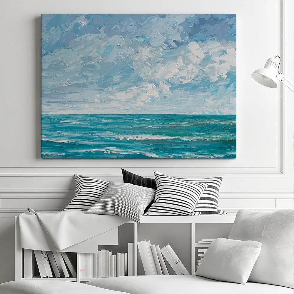 Serene Ocean Canvas Print Serene Ocean Canvas Print wall art product Olga Tkachyk