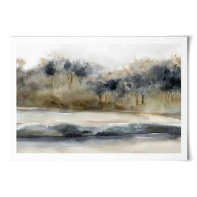Serene River Art Print Serene River Art Print wall art product Carol Robinson
