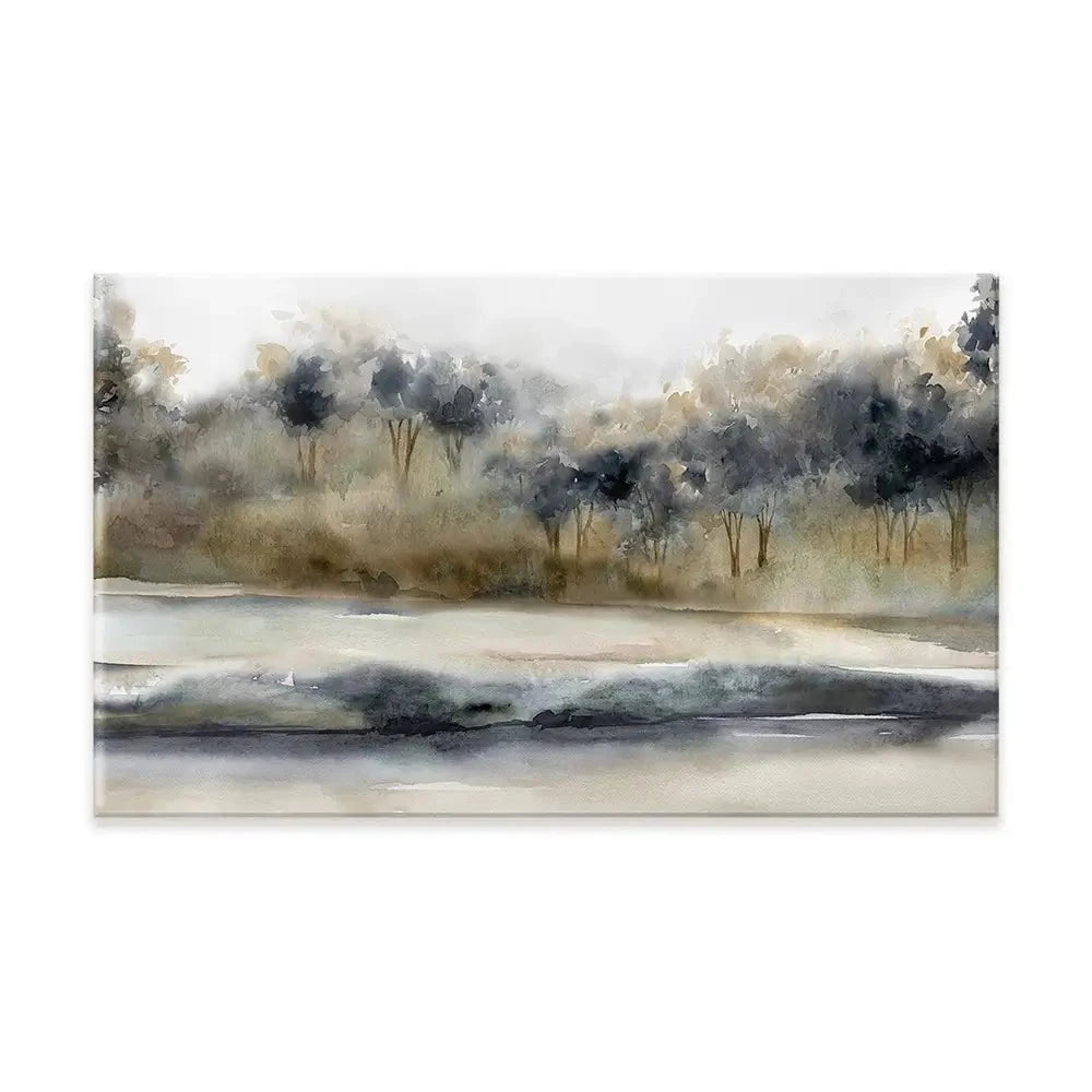 Serene River Canvas Print Serene River Canvas Print wall art product Carol Robinson