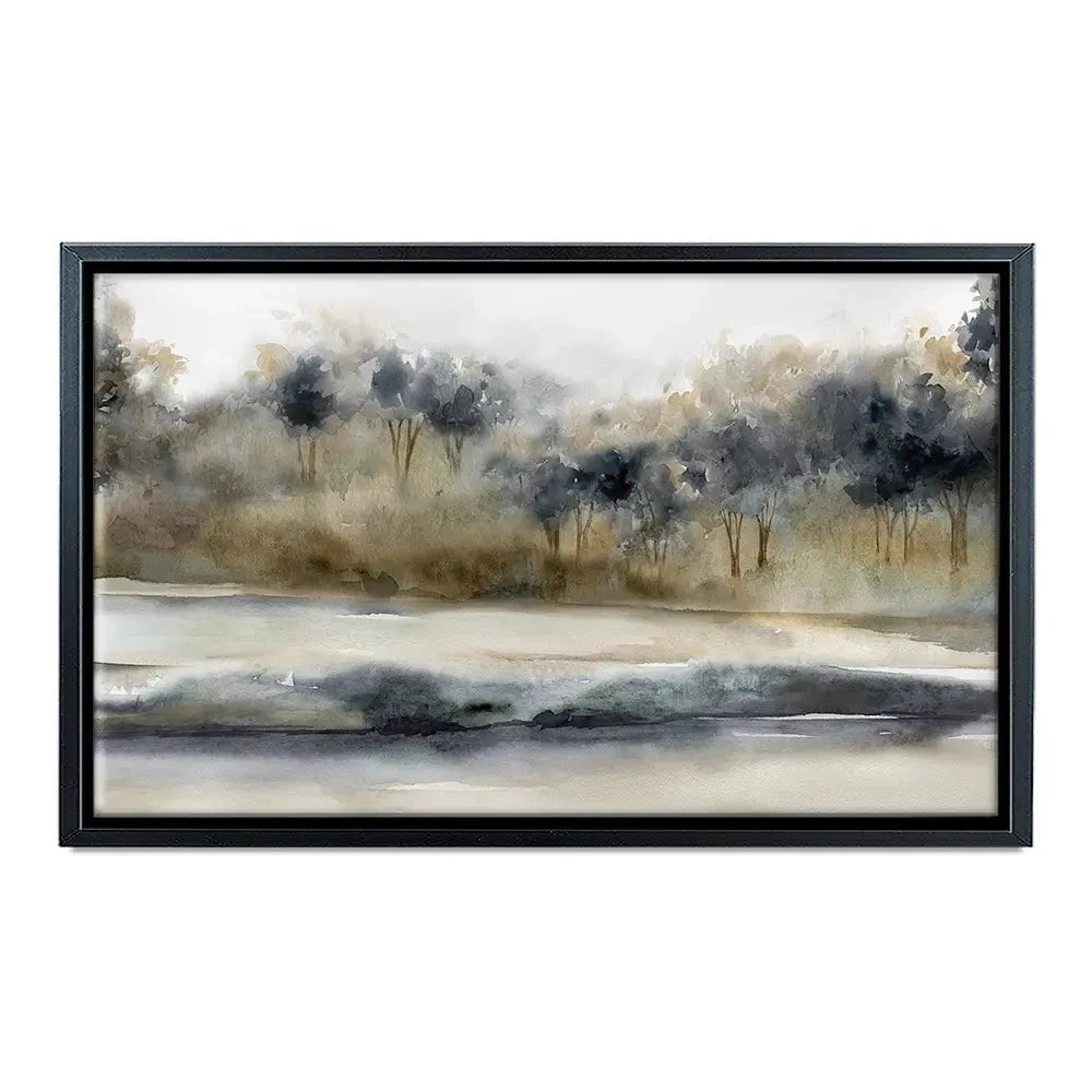 Serene River Canvas Print Serene River Canvas Print wall art product Carol Robinson