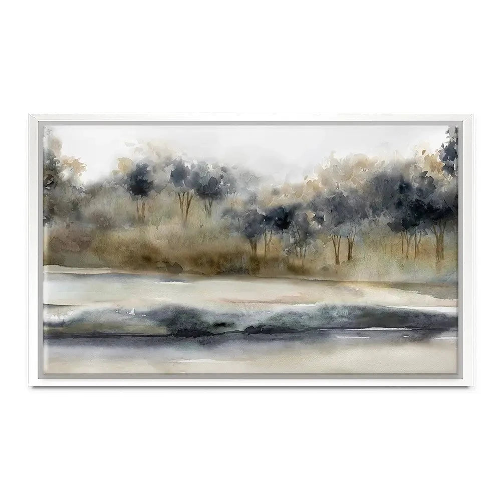 Serene River Canvas Print Serene River Canvas Print wall art product Carol Robinson