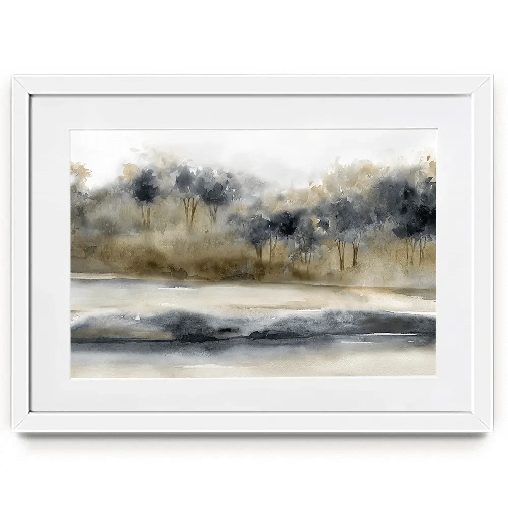 Serene River Framed Art Print Serene River Framed Art Print wall art product Carol Robinson