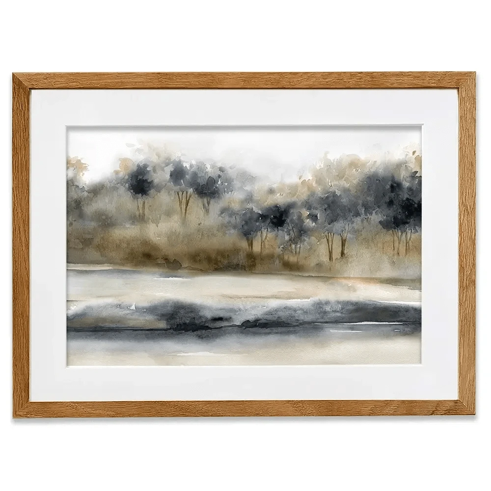 Serene River Framed Art Print Serene River Framed Art Print wall art product Carol Robinson