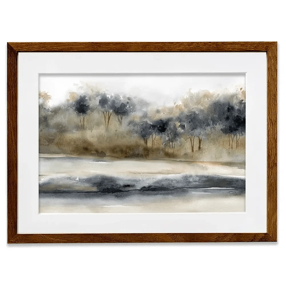 Serene River Framed Art Print Serene River Framed Art Print wall art product Carol Robinson