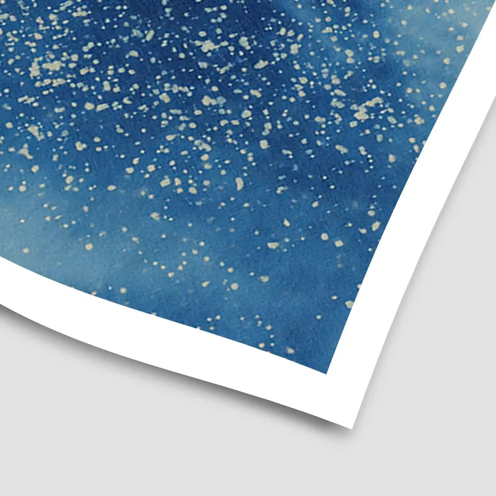 Serene Shoreline Flow Art Print Serene Shoreline Flow Art Print wall art product Chromatic Storm Studio