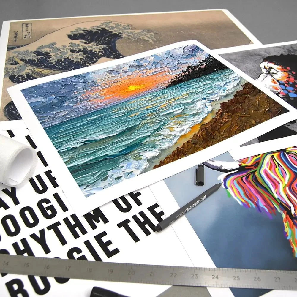 Serene Sunset Art Print Serene Sunset Art Print wall art product Olga Tkachyk