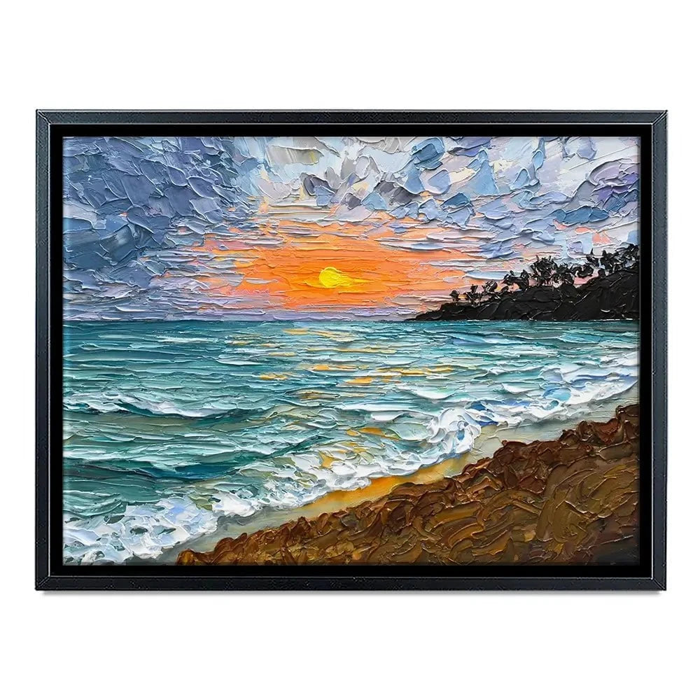 Serene Sunset Canvas Print Serene Sunset Canvas Print wall art product Olga Tkachyk