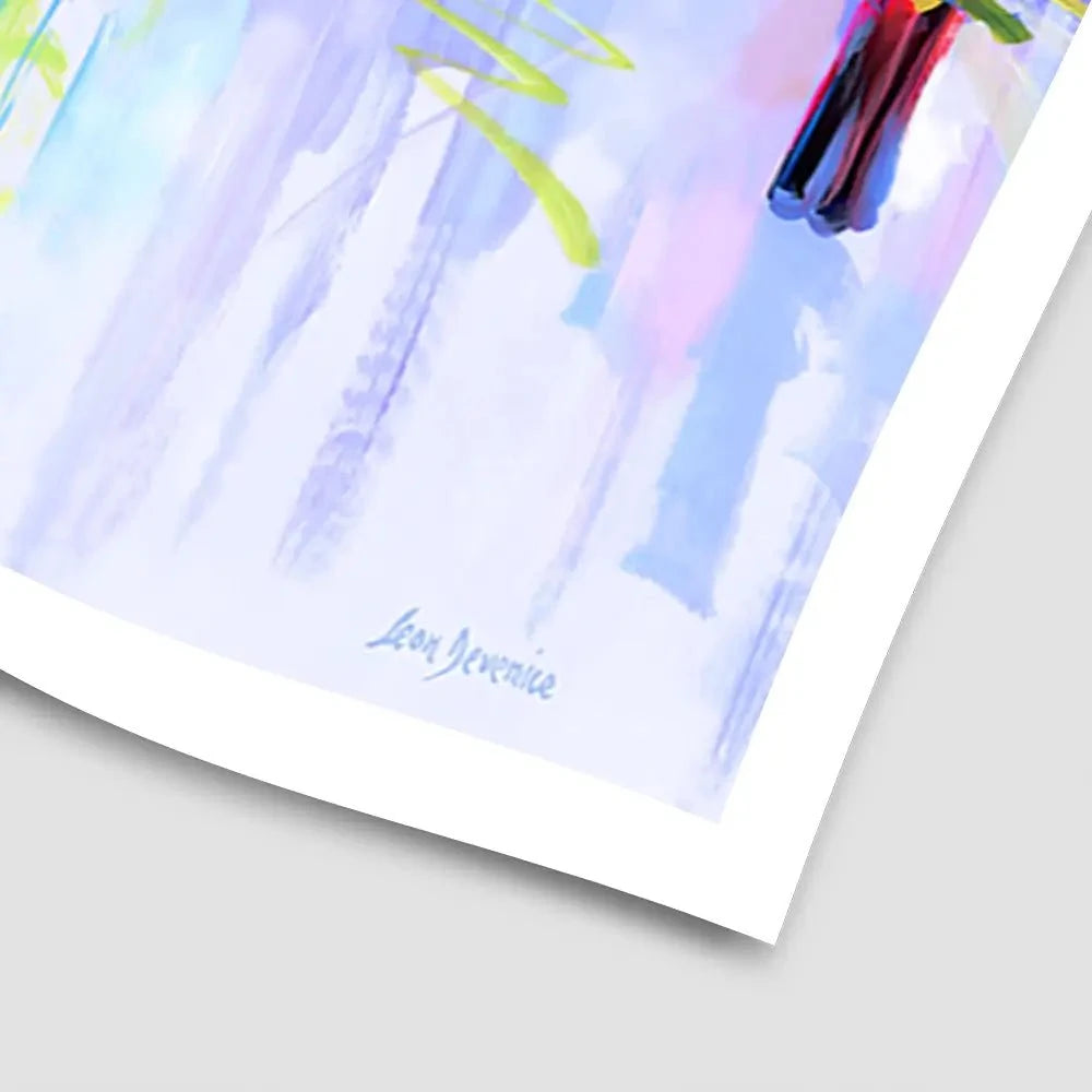 Seven Colourful Birds Art Print Seven Colourful Birds Art Print wall art product Leon Devenice