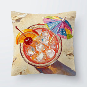 Sex On The Beach Cocktail Cushion Sex On The Beach Cocktail Cushion wall art product David Alexander Elder
