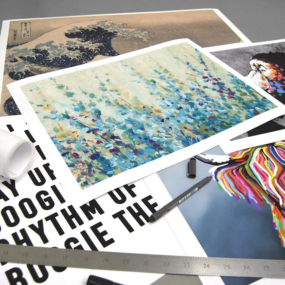 Shades Of Blue Art Print Shades Of Blue Art Print wall art product Tim O'Toole