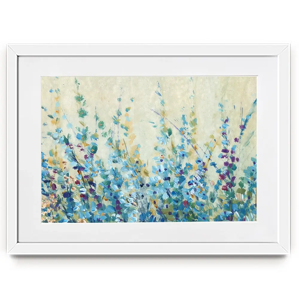 Shades Of Blue Framed Art Print Shades Of Blue Framed Art Print wall art product Tim O'Toole