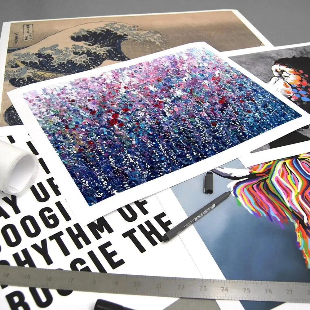 Shades Of Lavender Art Print Shades Of Lavender Art Print wall art product Tim O'Toole