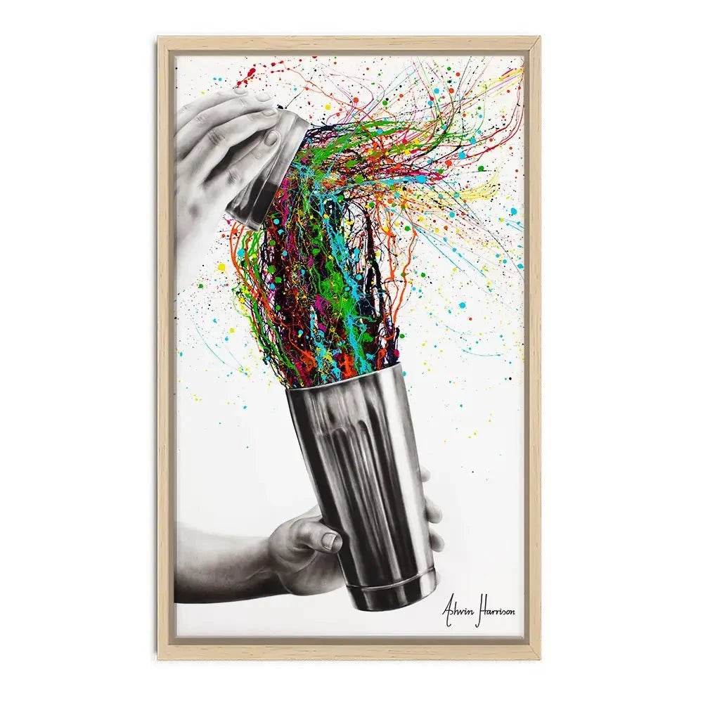 Shake It Canvas Print Shake It Canvas Print wall art product Ashvin Harrison