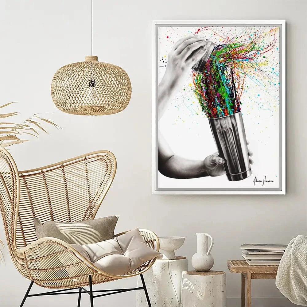 Shake It Canvas Print Shake It Canvas Print wall art product Ashvin Harrison