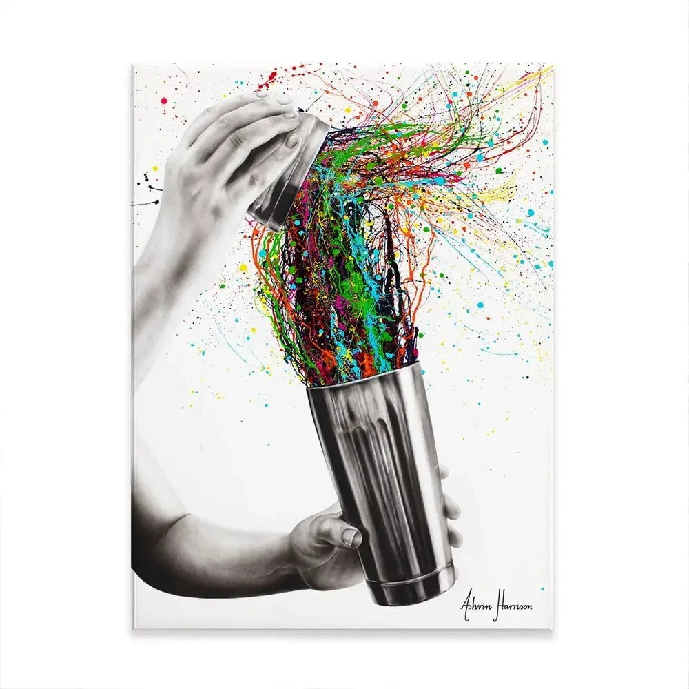 Shake It Canvas Print Shake It Canvas Print wall art product Ashvin Harrison