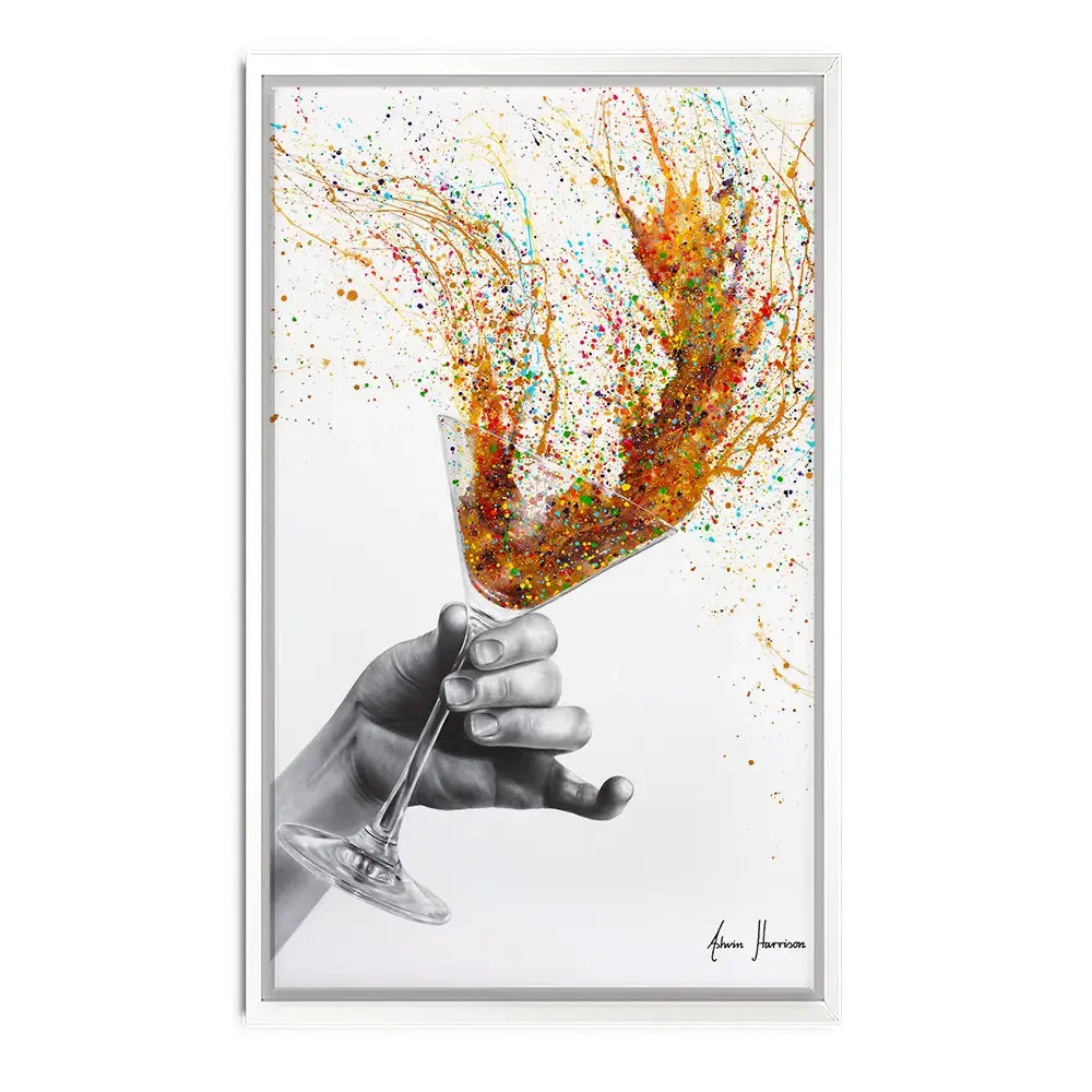 Shaken, Not Stirred Canvas Print Shaken, Not Stirred Canvas Print wall art product Ashvin Harrison
