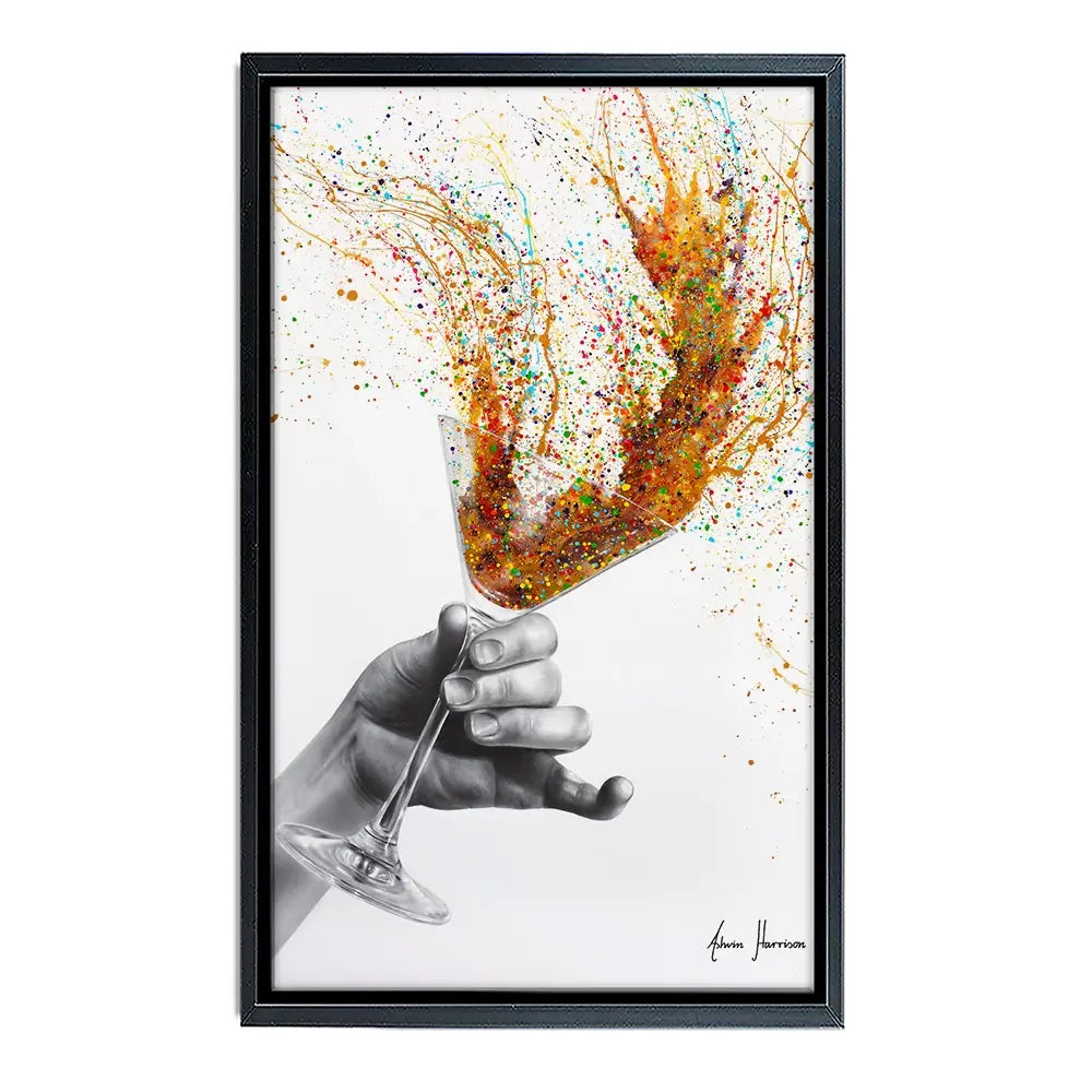 Shaken, Not Stirred Canvas Print Shaken, Not Stirred Canvas Print wall art product Ashvin Harrison