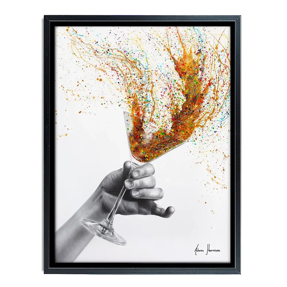 Shaken, Not Stirred Canvas Print Shaken, Not Stirred Canvas Print wall art product Ashvin Harrison