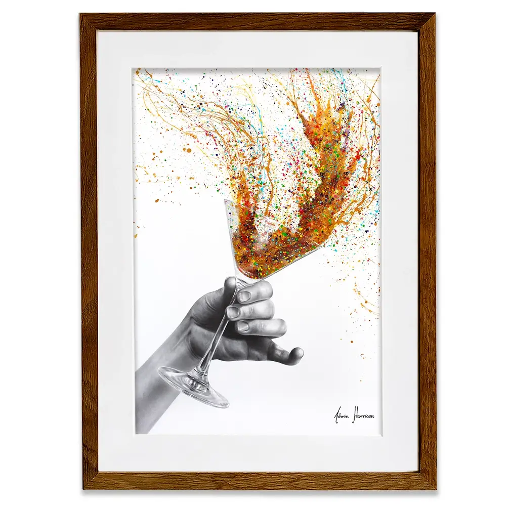 Shaken, Not Stirred Framed Art Print Shaken, Not Stirred Framed Art Print wall art product Ashvin Harrison