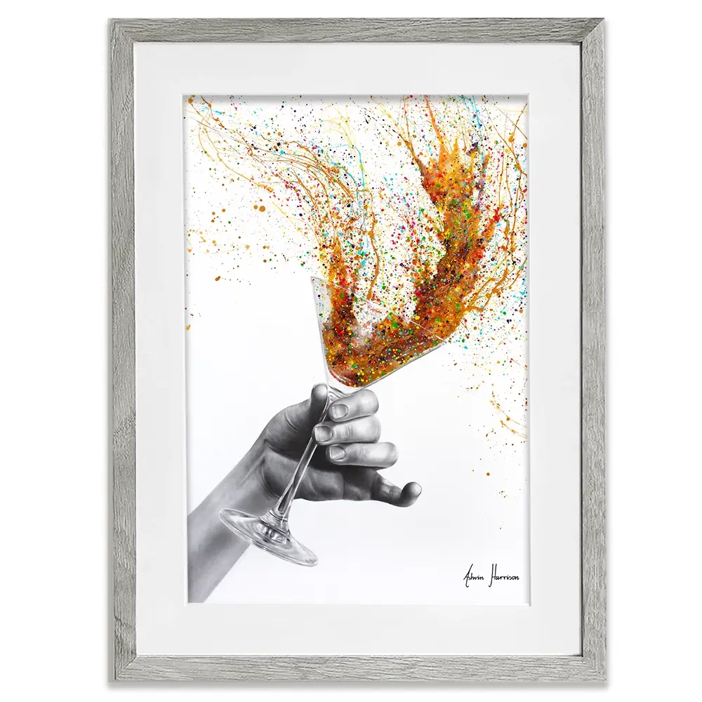 Shaken, Not Stirred Framed Art Print Shaken, Not Stirred Framed Art Print wall art product Ashvin Harrison
