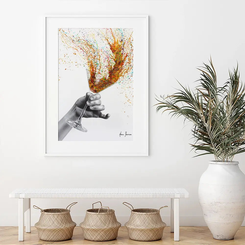 Shaken, Not Stirred Framed Art Print Shaken, Not Stirred Framed Art Print wall art product Ashvin Harrison