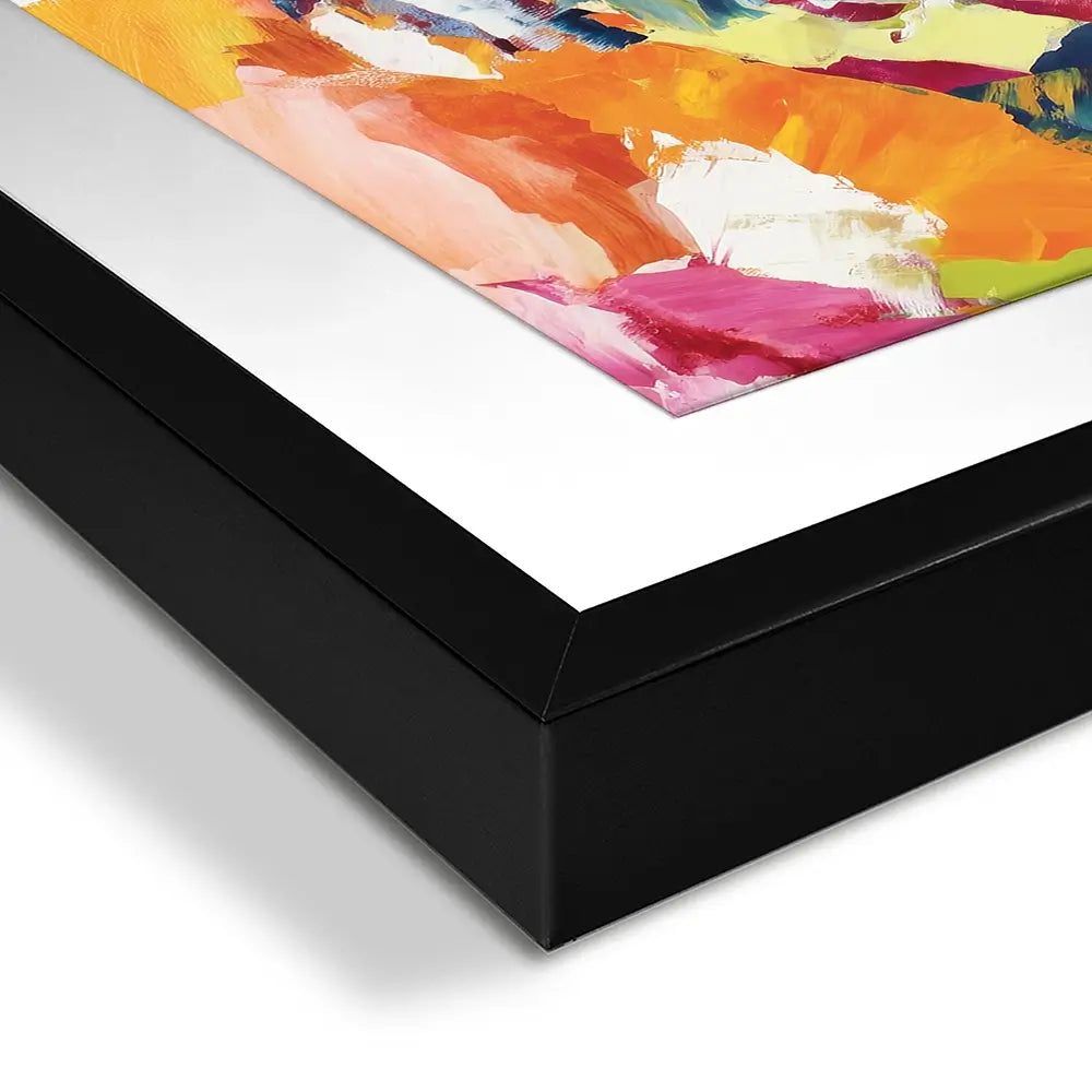 Sheep In Confetti Square Framed Art Print Sheep In Confetti Square Framed Art Print wall art product Chromatic Storm Studio