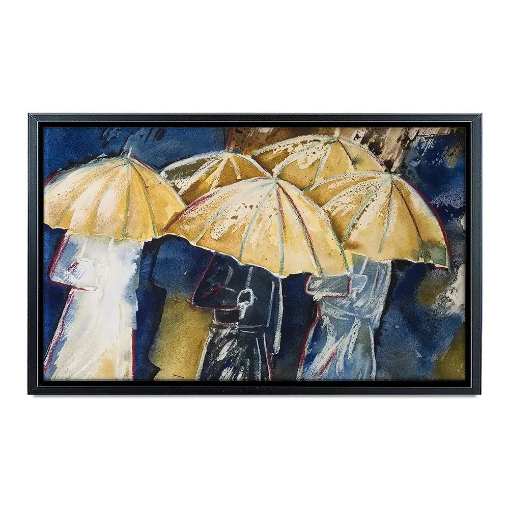 Sheltering From Rain Canvas Print Sheltering From Rain Canvas Print wall art product AntoinetteW / Shutterstock