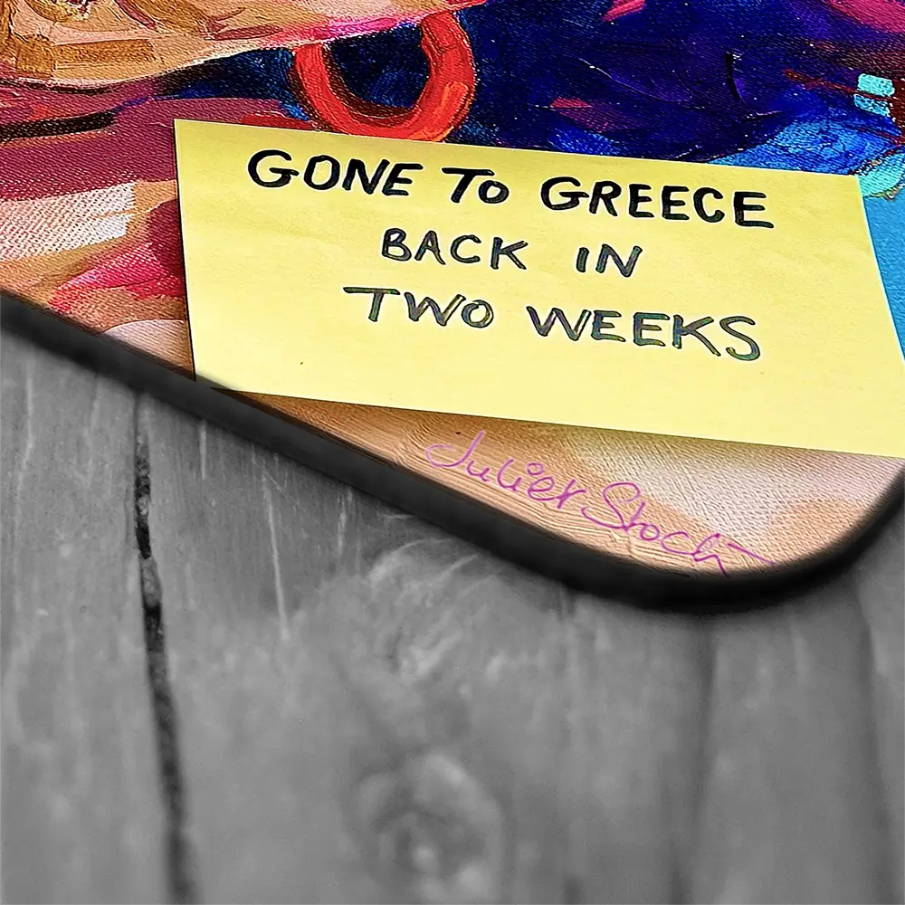Shirley Valentine Coaster Set Shirley Valentine Coaster Set wall art product Juliet Stockton