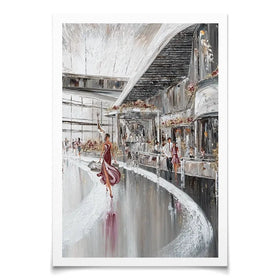 Shopping Therapy Art Print Shopping Therapy Art Print wall art product Isabella Karolewicz