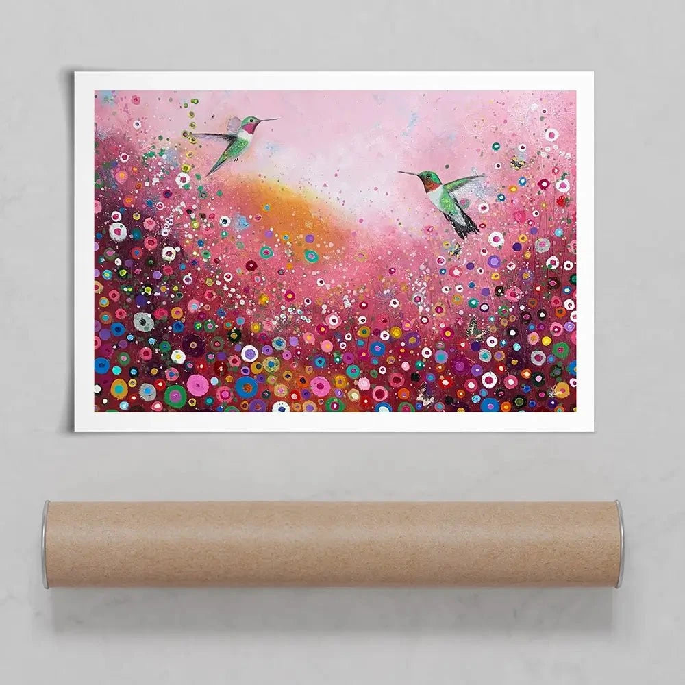 Shower Me With Your Love Art Print Shower Me With Your Love Art Print wall art product Laure Bury