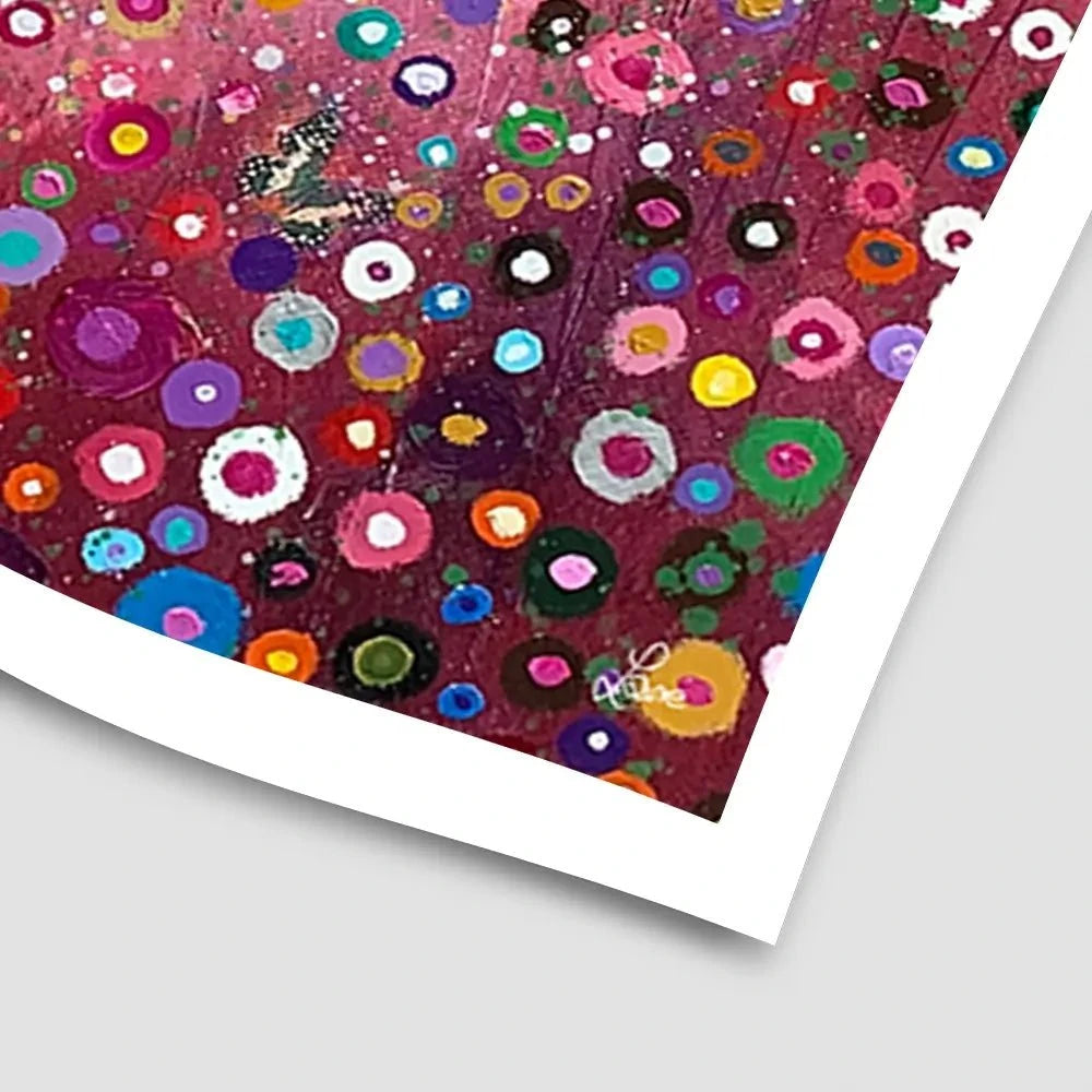 Shower Me With Your Love Art Print Shower Me With Your Love Art Print wall art product Laure Bury