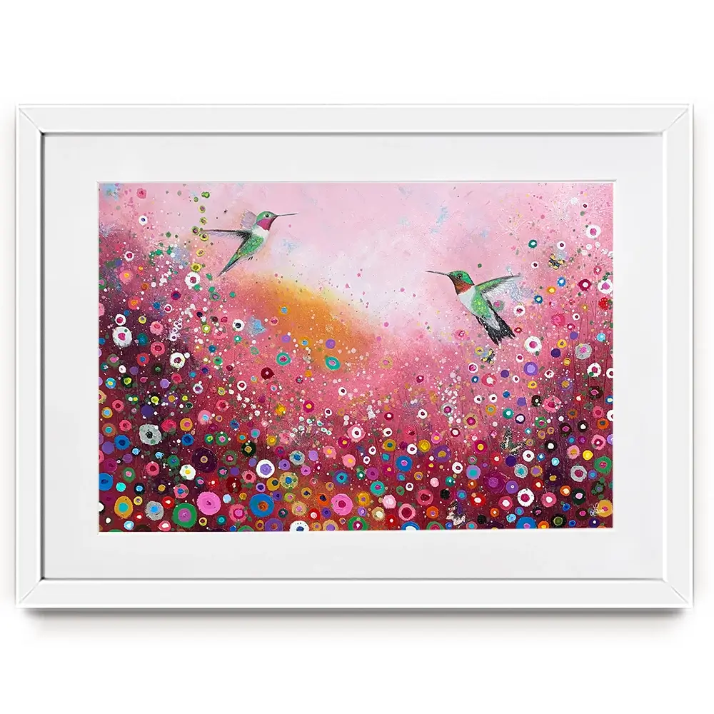 Shower Me With Your Love Framed Art Print Shower Me With Your Love Framed Art Print wall art product Laure Bury