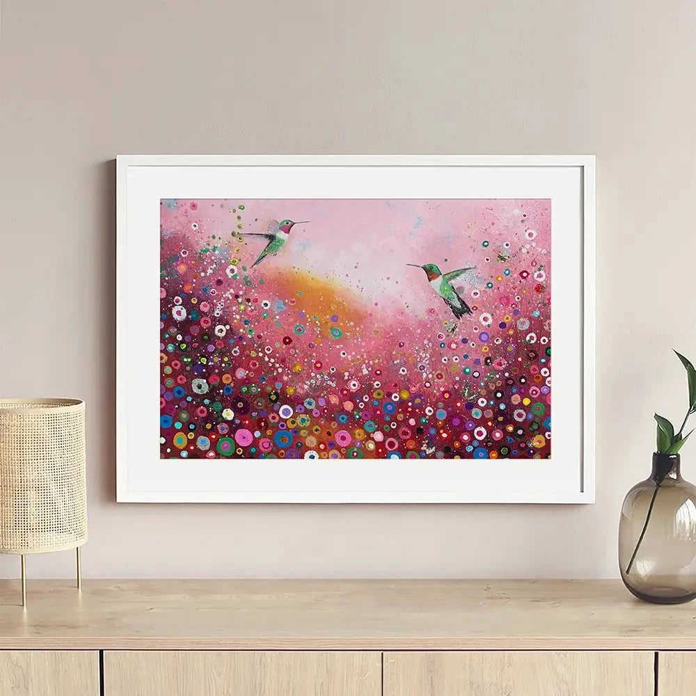 Shower Me With Your Love Framed Art Print Shower Me With Your Love Framed Art Print wall art product Laure Bury