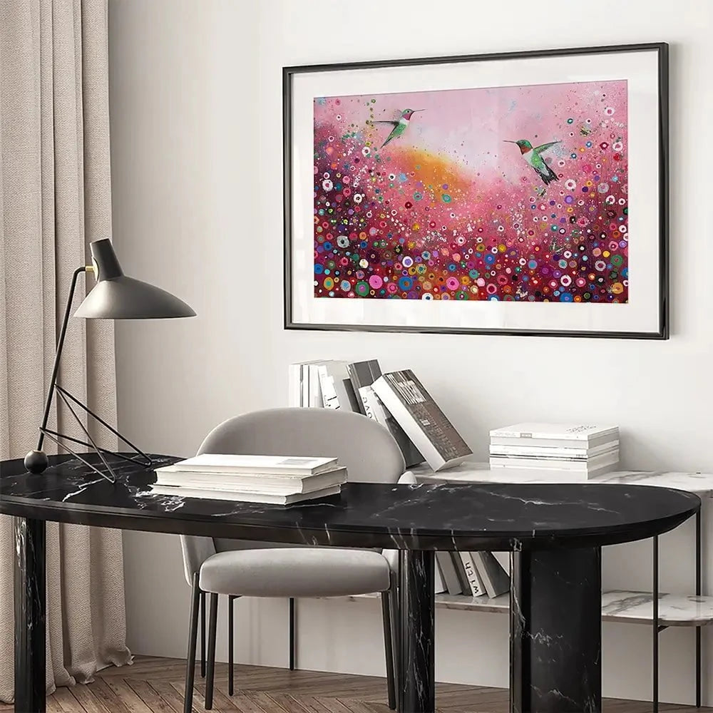 Shower Me With Your Love Framed Art Print Shower Me With Your Love Framed Art Print wall art product Laure Bury