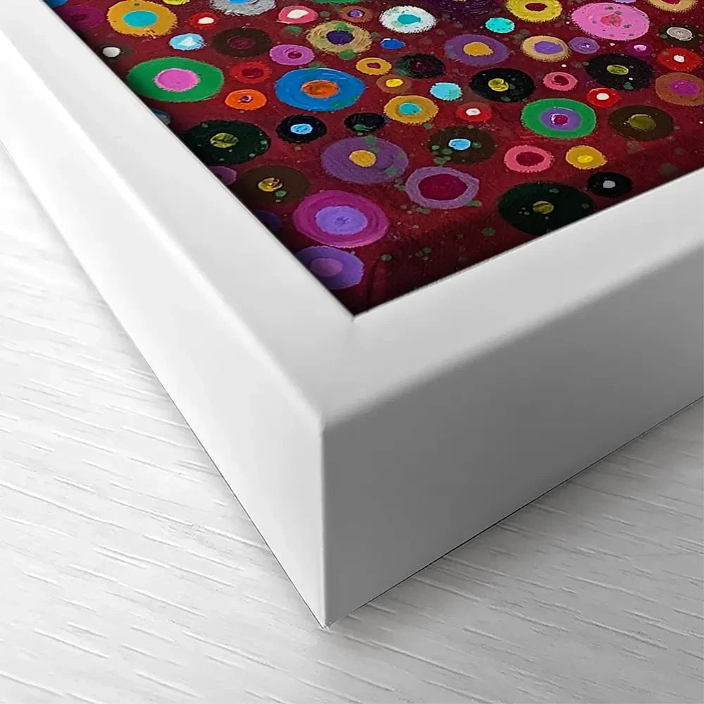 Shower Me With Your Love Square Canvas Print Shower Me With Your Love Square Canvas Print wall art product Laure Bury