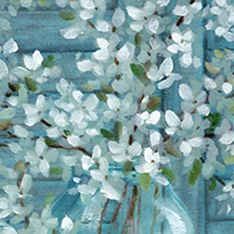 Shuttered Blossoms Framed Art Print Shuttered Blossoms Framed Art Print wall art product Carol Robinson