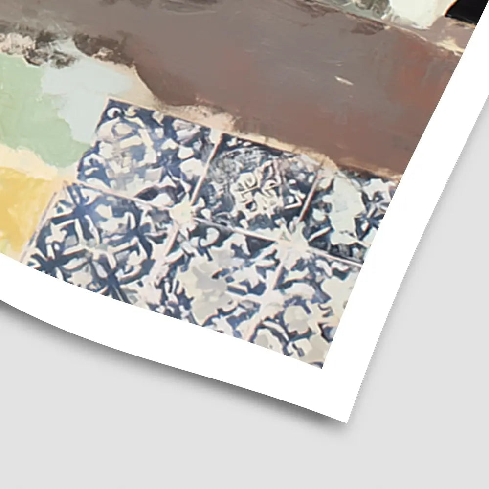 Sicilian Bar Interior Art Print Sicilian Bar Interior Art Print wall art product Chromatic Storm Studio