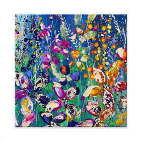 Sienna Square Canvas Print Sienna Square Canvas Print wall art product Art Print Shop
