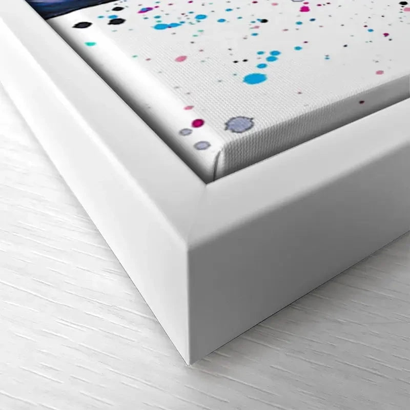 Sign Language I Love You Canvas Print Sign Language I Love You Canvas Print wall art product Emma LC Art