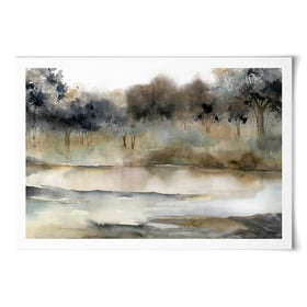 Silent River Art Print Silent River Art Print wall art product Carol Robinson