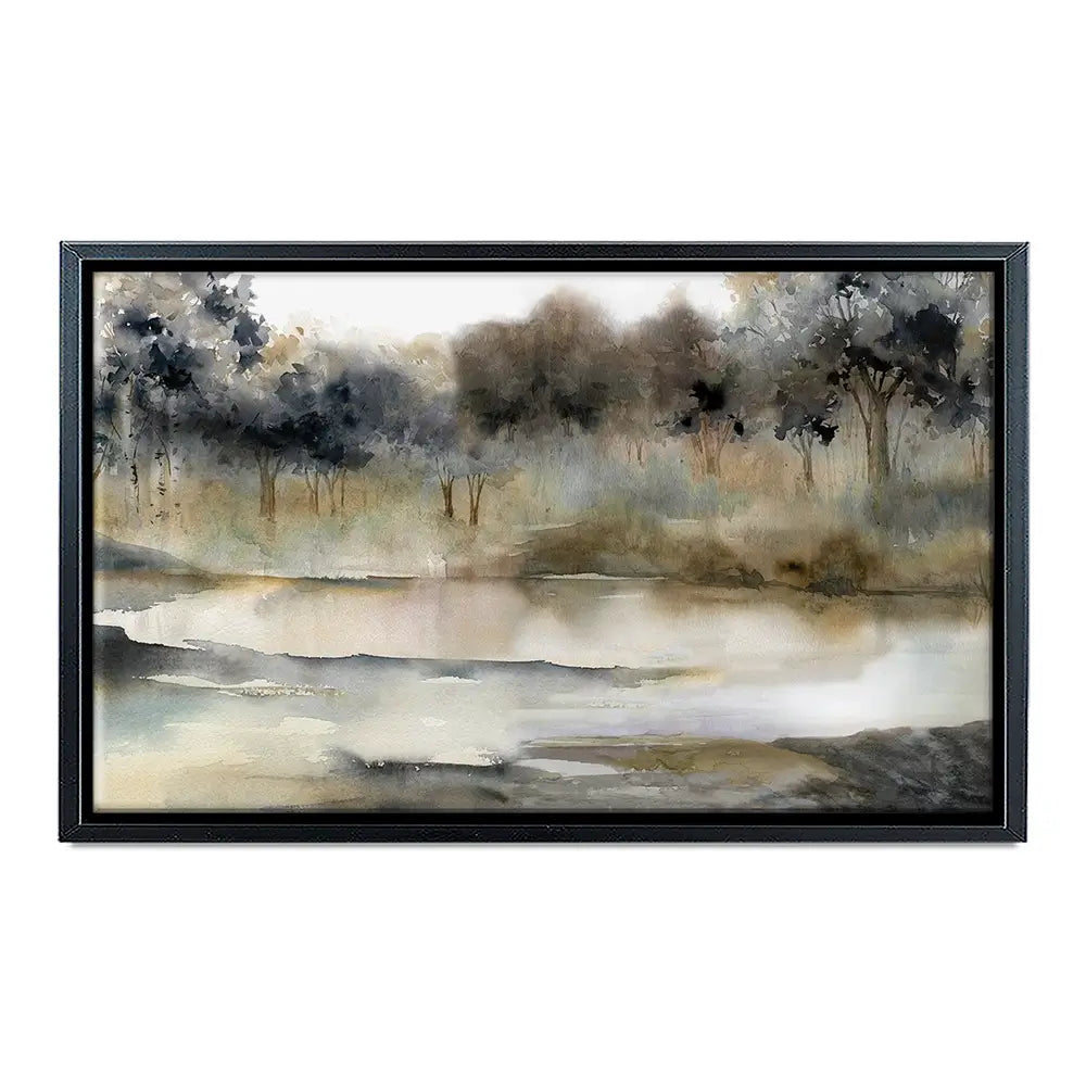 Silent River Canvas Print Silent River Canvas Print wall art product Carol Robinson